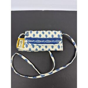 Maggi B French Country Midnight Paisley Wallet On Rope Crossbody Cottagecore NWT